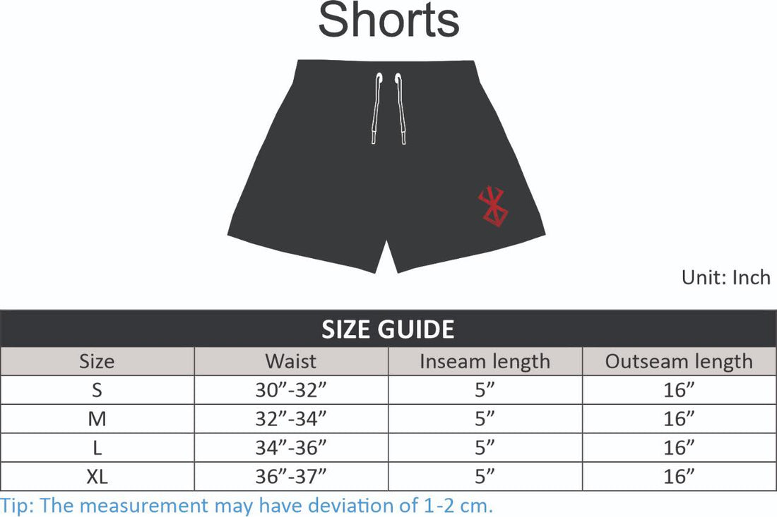 5" Shorts - Red Cloud
